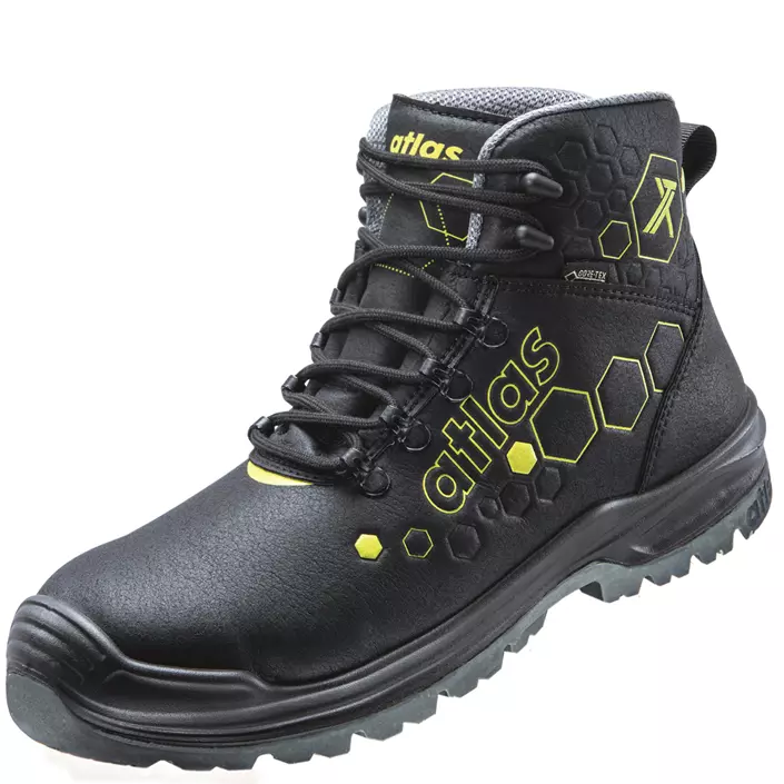 Atlas XT 510 GTX skyddskängor S3, Svart/Gul, large image number 0