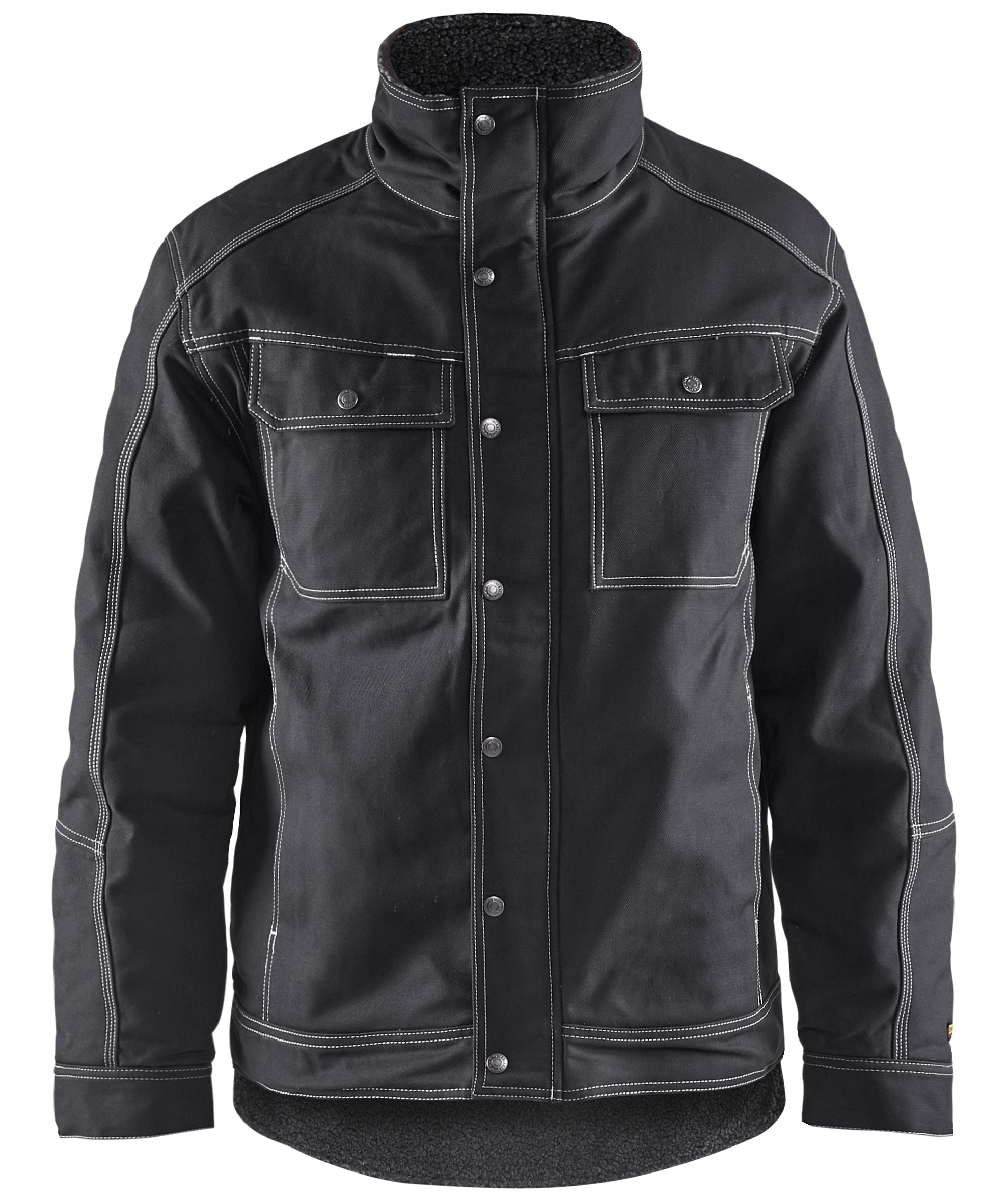 Bl&aring;kl&auml;der vinterjacka, Svart, Svart, swatch