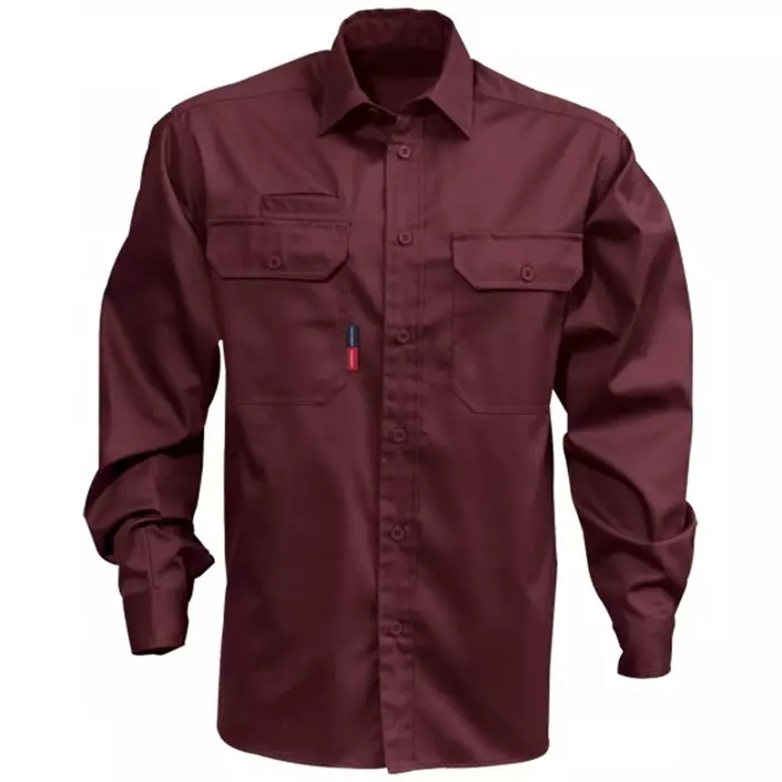 Kansas work shirt, Burgundy, large image number 0