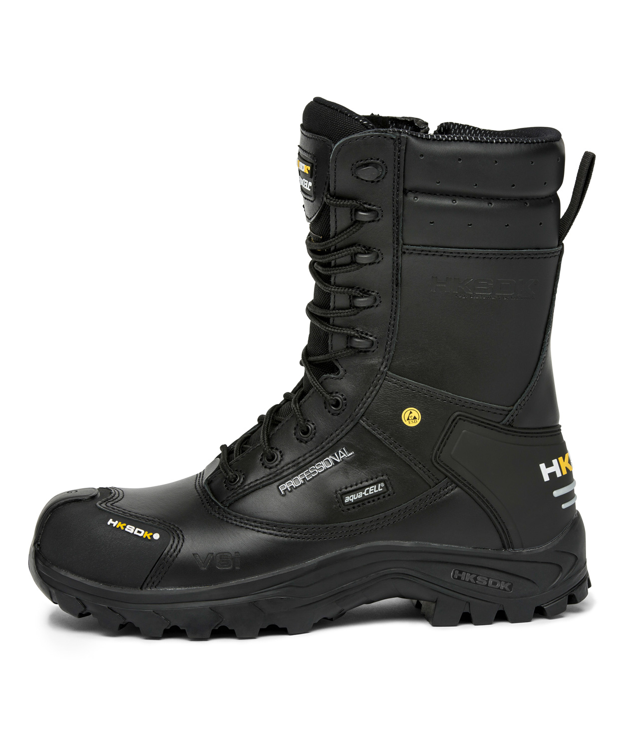 HKSDK V6i winter safety boots S3, Black