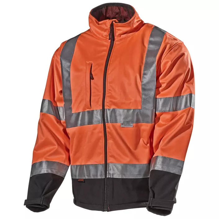L.Brador softshell jacket 289P, Hi-vis Orange, large image number 0