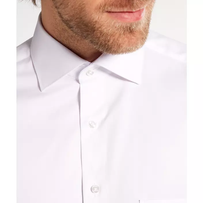 Eterna Cover Twill Comfort fit ultra långärmad skjorta 72 cm, White, large image number 4