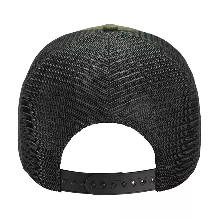 Snickers Trucker cap 9001, Khaki Green/Black, Khaki Green/Black, large image number 1