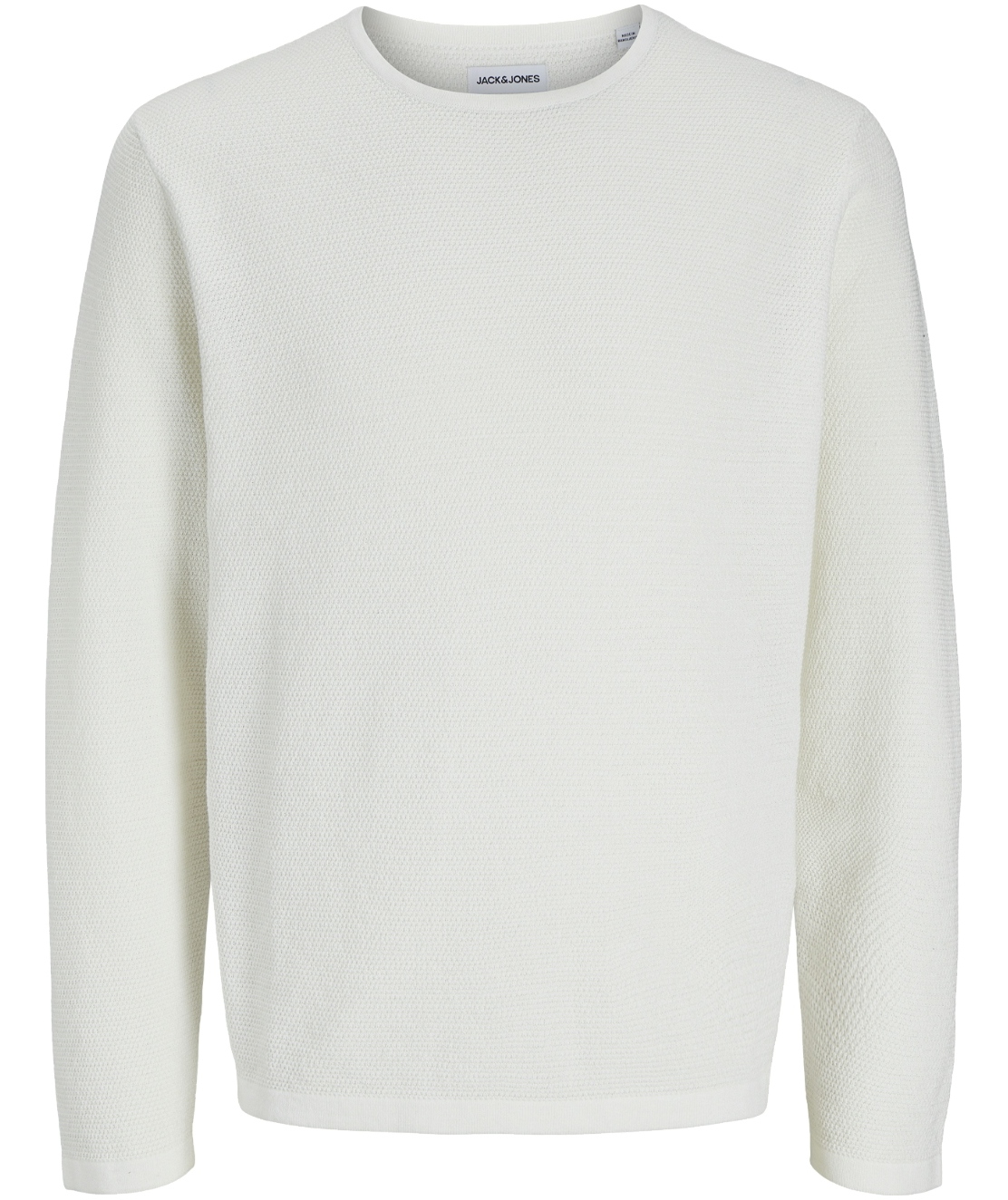 Jack & Jones JJEGEORGE stickad tr&ouml;ja, Cloud Dancer, Cloud Dancer, swatch