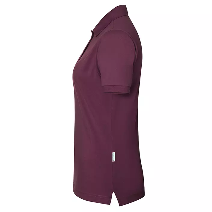 Karlowsky Modern-Flair dame polo t-shirt, Aubergine, large image number 2