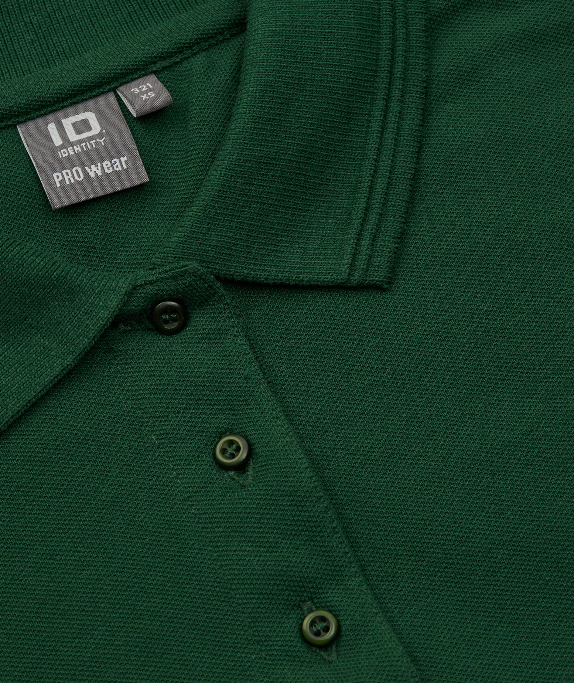 ID PRO Wear Damen Poloshirt, Flaschengr&uuml;n, large image number 3