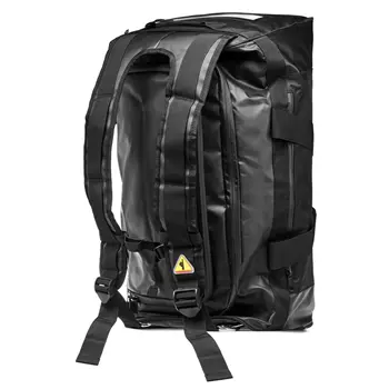 North Sea sports bag with backpack function 54L, Black