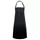 Karlowsky Basic water-repellent bib apron, Black, Black, swatch