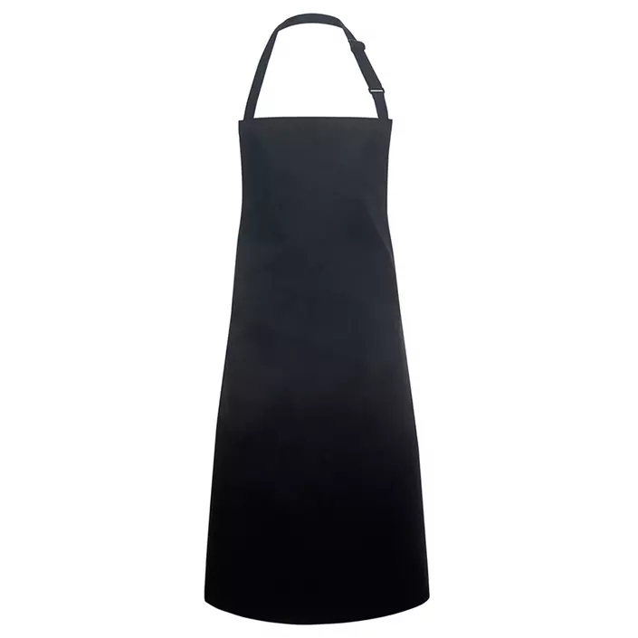 Karlowsky Basic water-repellent bib apron, Black, Black, large image number 0