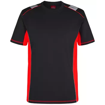 Engel Cargo T-shirt, Black/Red