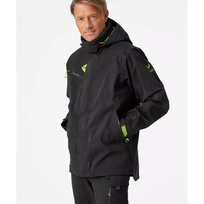 Helly Hansen Magni shell jacket, Black, large image number 1