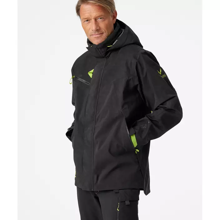 Helly Hansen Magni shell jacket, Black, large image number 1