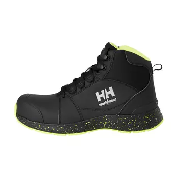 Helly Hansen Manchester MXR Mid vernestøvletter S3S, Black/Yellow
