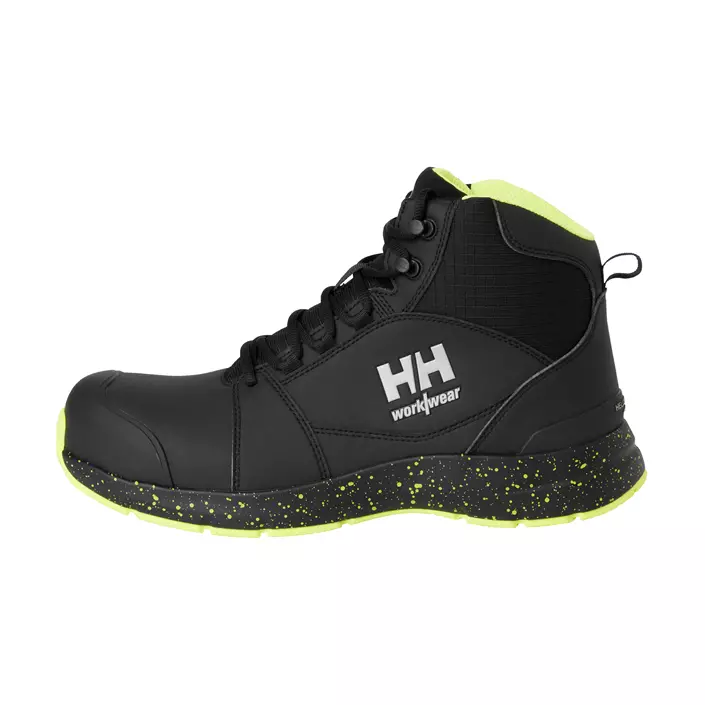 Helly Hansen Manchester MXR Mid skyddskängor S3S, Black/Yellow, large image number 0