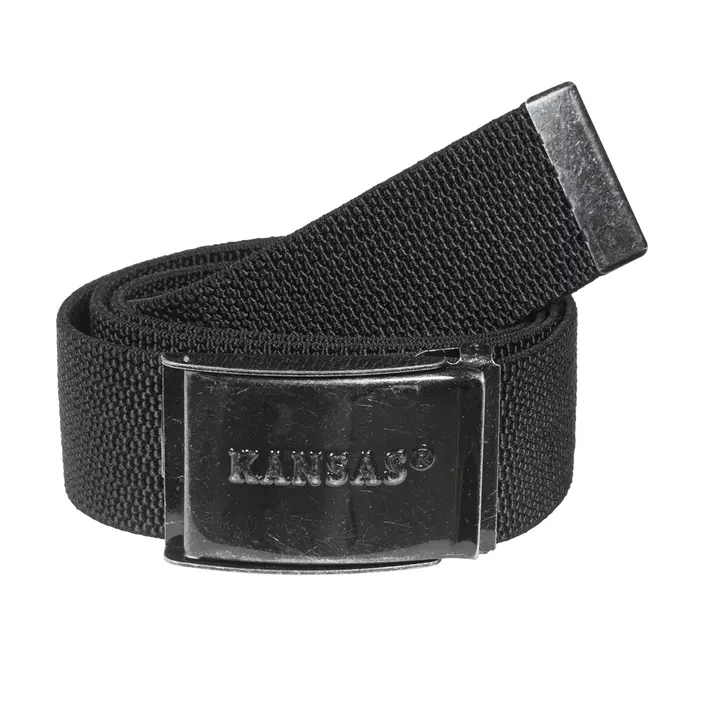 Kansas elastic belt, Black, Black, large image number 0
