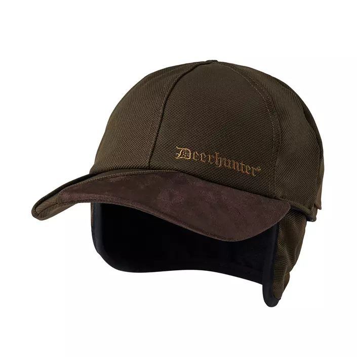 Deerhunter Muflon vendbar cap, Mørkegrøn, large image number 0