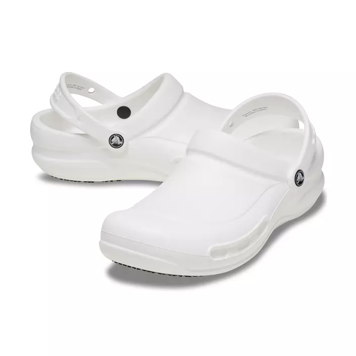 Crocs Bistro Work Clog OB, White, large image number 2
