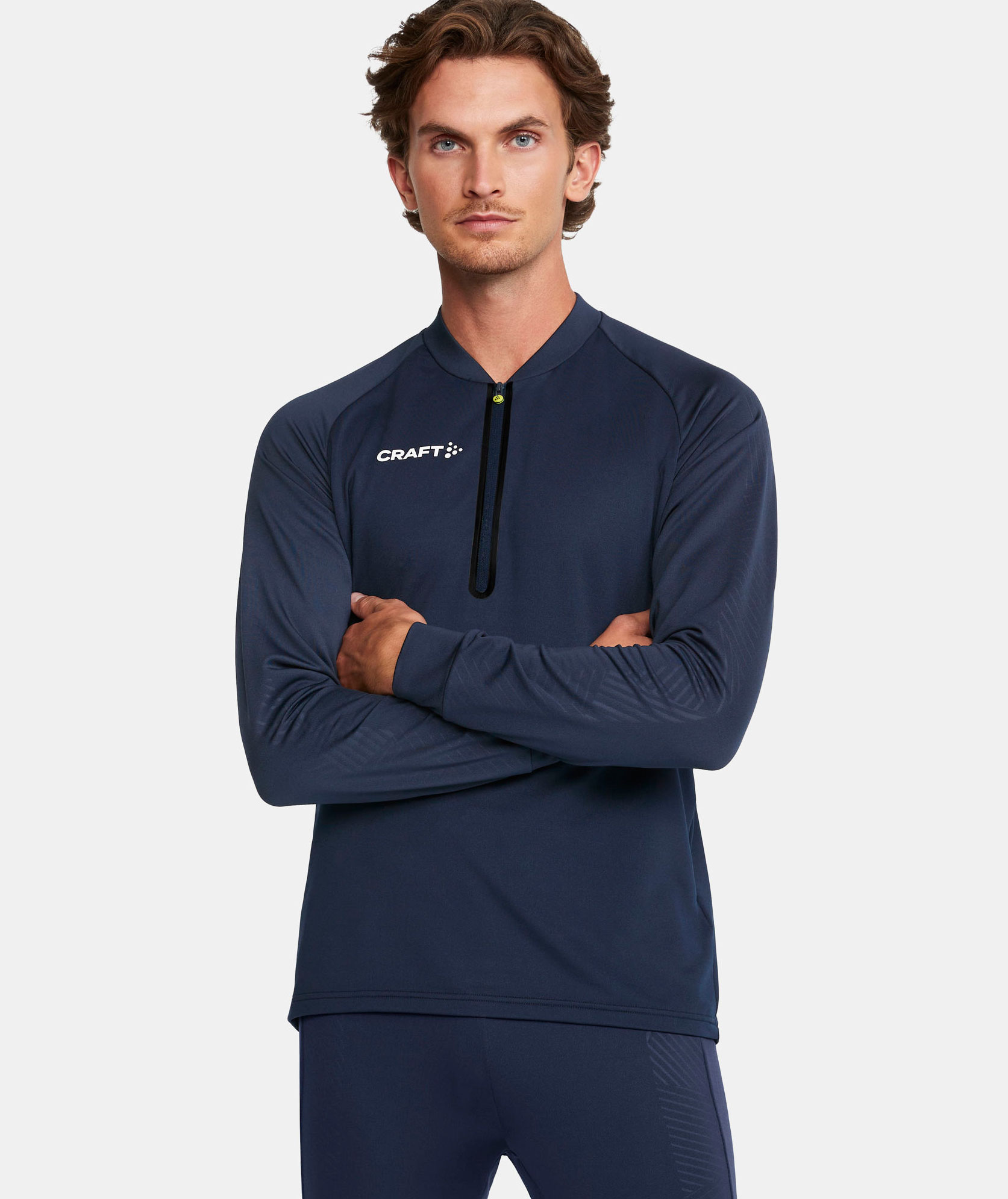 Craft Extend halfzip training pullover, Navy, large image number 6