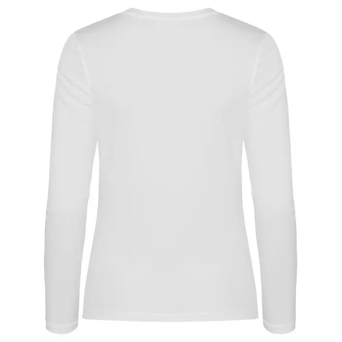 Clique Basic Active langærmet dame T-shirt, Hvid, large image number 2