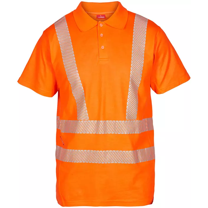Engel Safety polo T-shirt, Orange, large image number 0