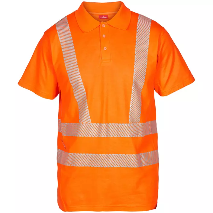 Engel Safety polo T-shirt, Orange, large image number 0