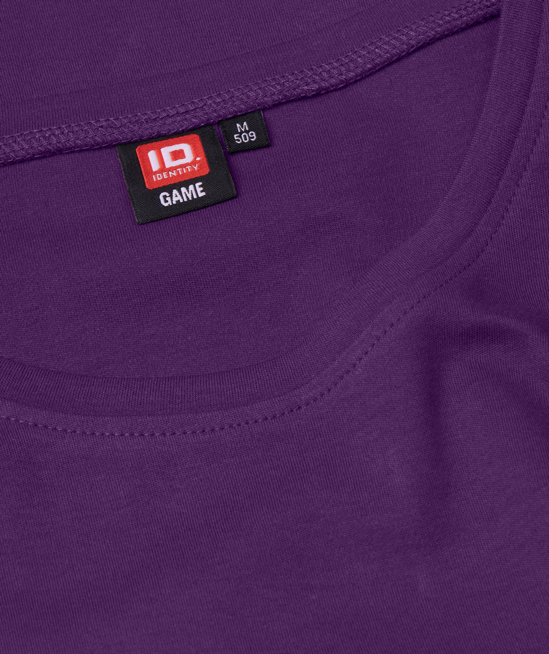 ID Identity Interlock l&aring;ng&auml;rmad T-shirt dam, Lila, large image number 3