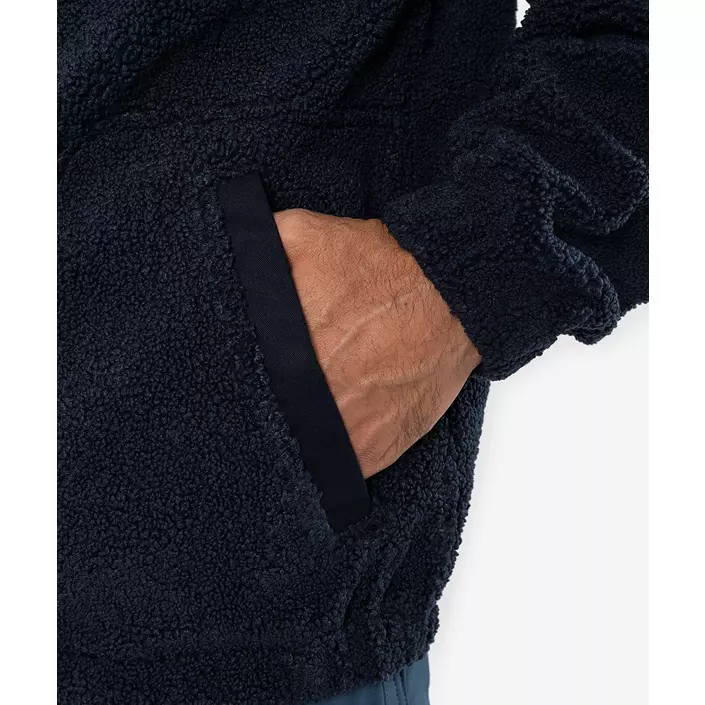 Fristads Copper fibre pile jacket, Dark Marine Blue, large image number 6