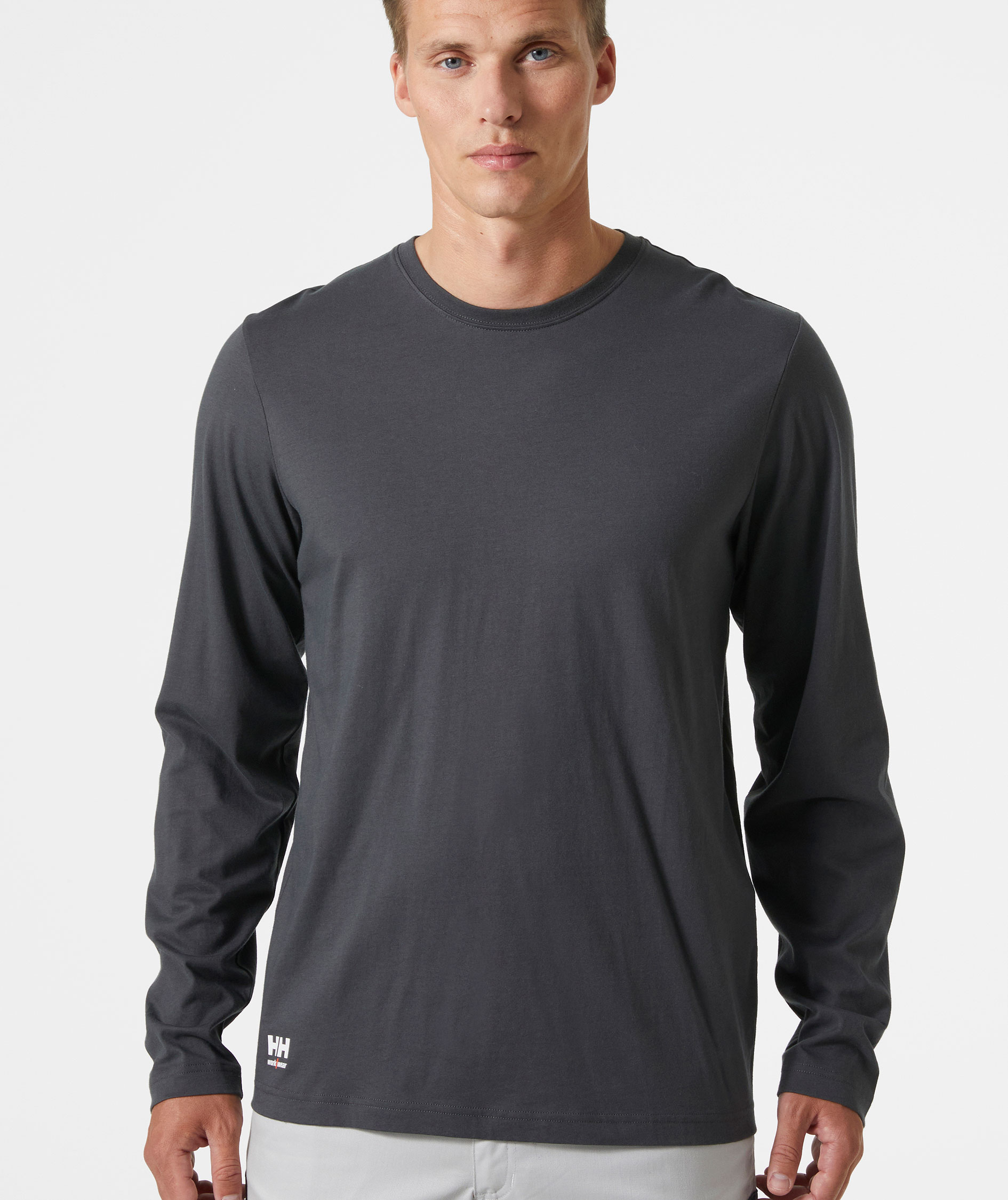 Helly Hansen Classic long-sleeved T-shirt, Dark Grey