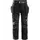 Snickers FlexiWork Junior trousers 7505, Black, Black, swatch