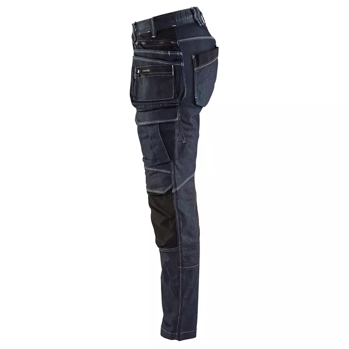 Blåkläder women's craftsman trousers, Marine Blue/Black, large image number 3