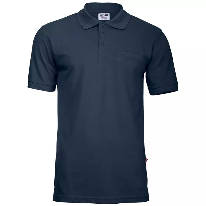 Smila Workwear Dan  polo T-shirt, Navy, large image number 0