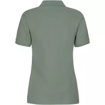 ID PRO Wear Damen Poloshirt, Staubiges Grün