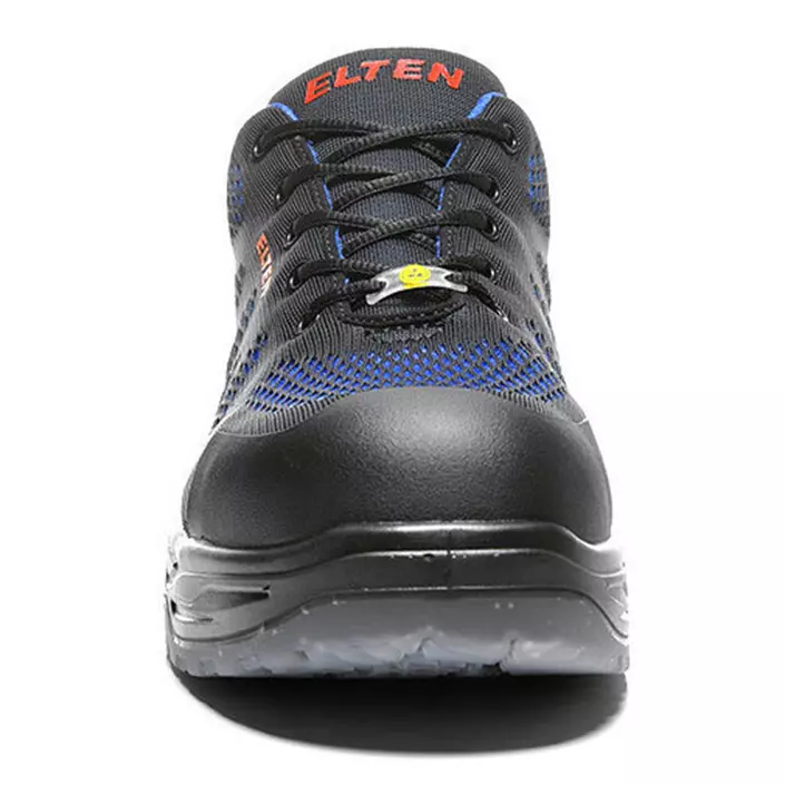 Elten Logan Blue Low safety shoes S1, Black/Blue, large image number 2