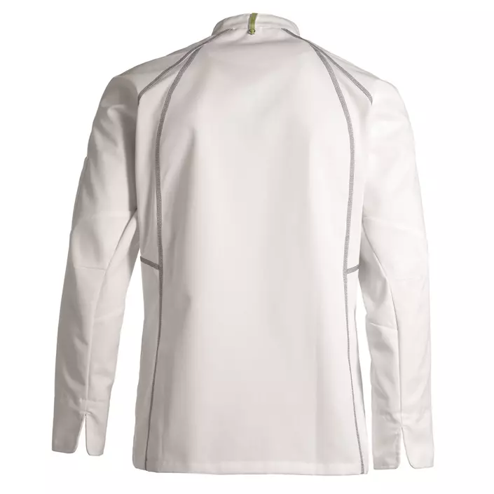 Kentaur unisex chef-/serving jacket, White/Light Grey, large image number 2