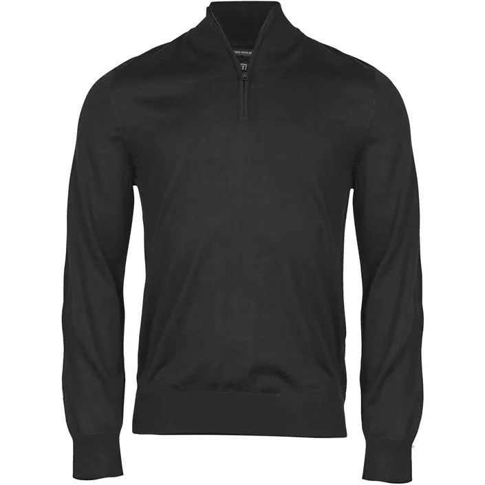 Tee Jays Half-zip sweatshirt, Black, large image number 0
