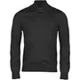 Tee Jays Half-zip sweatshirt, Black