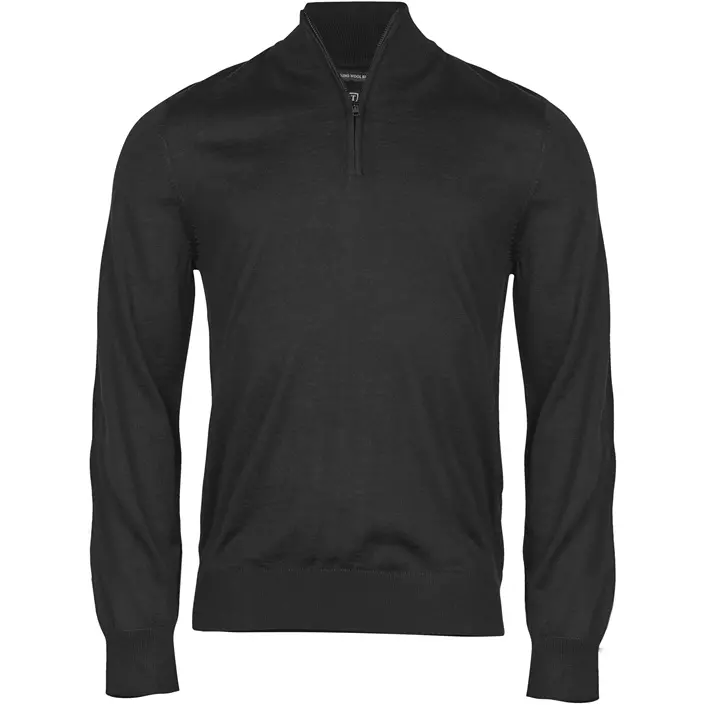 Tee Jays Half-zip sweatshirt, Black, large image number 0