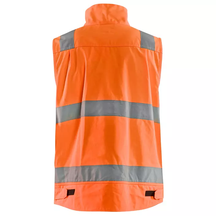 Blåkläder work vest, Hi-vis Orange/Marine, large image number 1