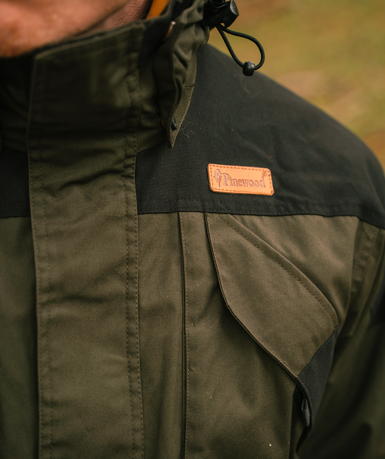 Pinewood Lappland Extreme 2.0  jakke, Mosgr&oslash;n/Sort, large image number 4