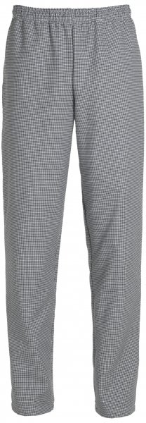 Kentaur jogging trousers leg length 80 cm, Pepita Checkered Black/White