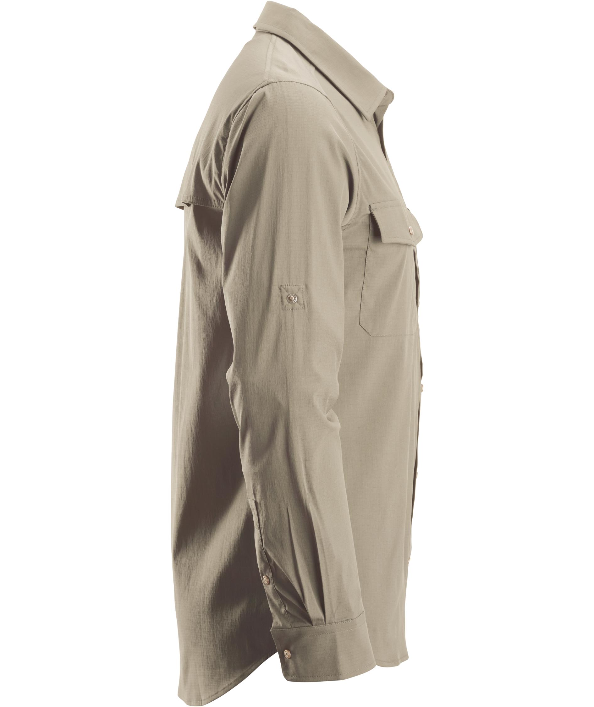 Snickers LiteWork skjorta  8521, Khaki, large image number 2