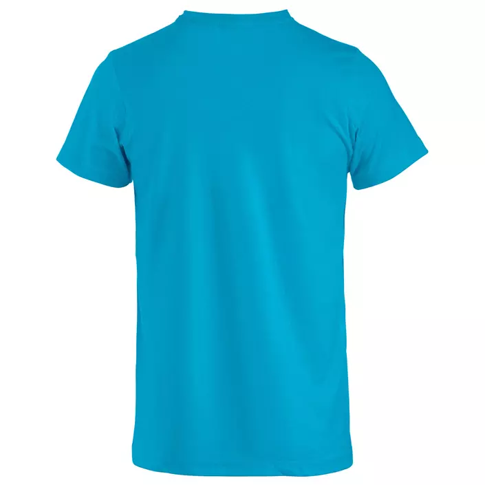 Clique Basic T-shirt, Turquoise, large image number 2