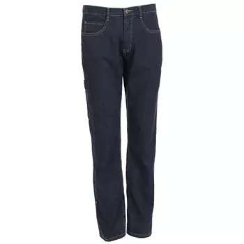 Nybo Workwear Jazz jeans med ekstra benlængde, Denimblå