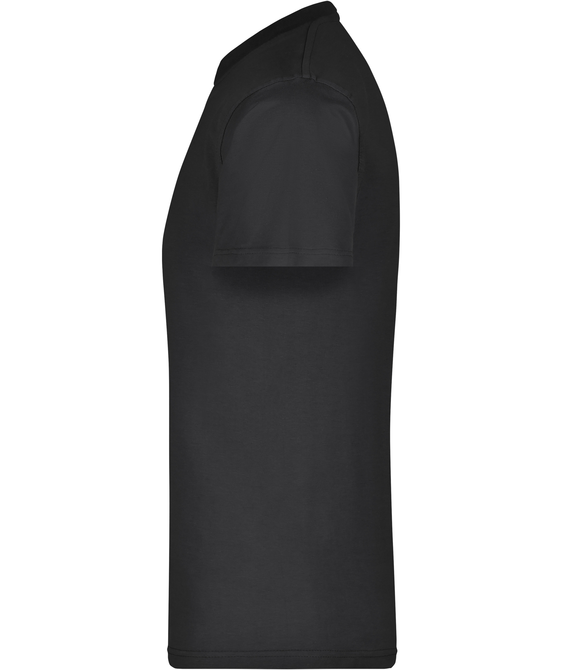 James & Nicholson T-shirt Round-T Heavy, Black, large image number 3