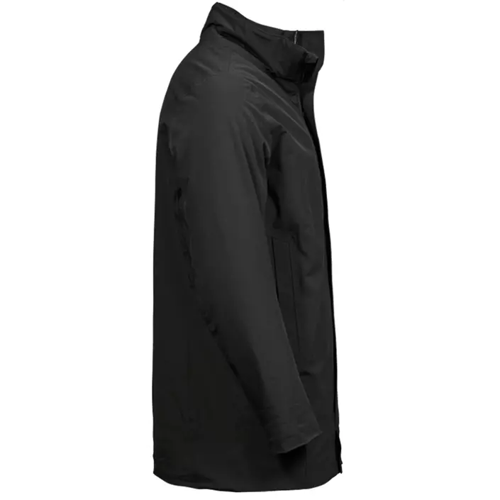 Tee Jays All Weather parka jacket, Black, large image number 2
