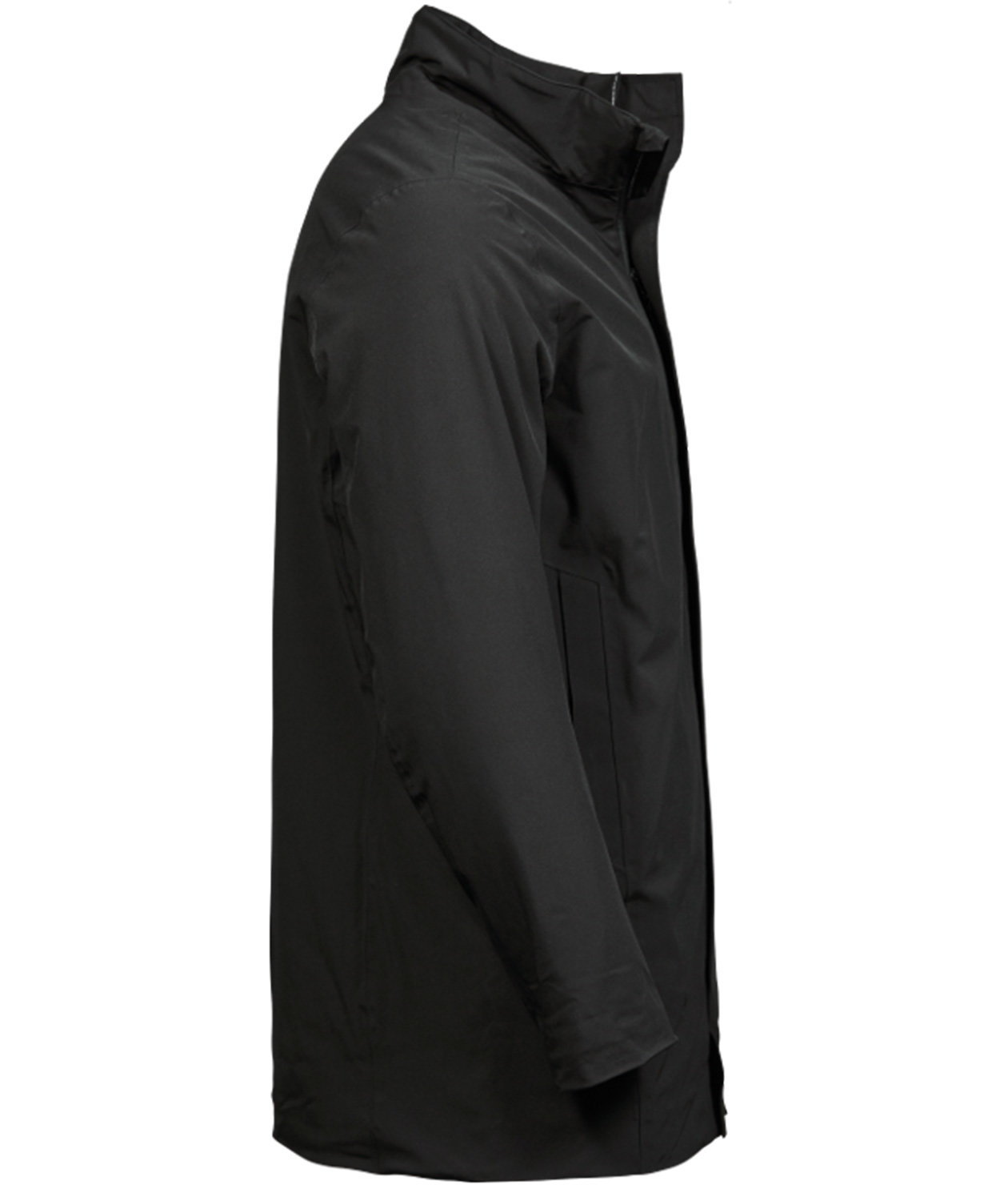 Tee Jays All Weather parka jacket, Black, large image number 2