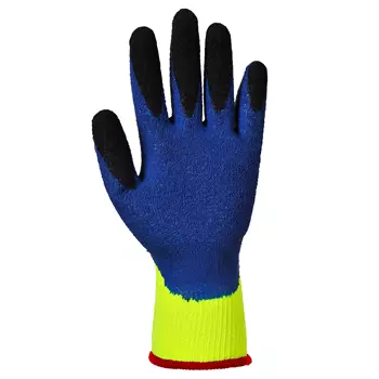 Portwest A185 Duo-Therm gloves, Yellow/Blue