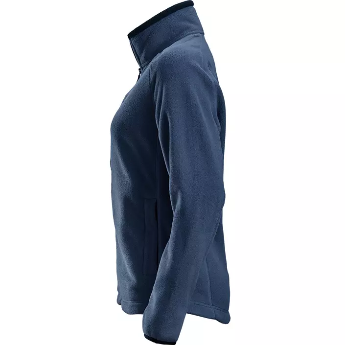 Snickers AllroundWork women's fleece jacket 8027, Marine Blue/Black, large image number 2