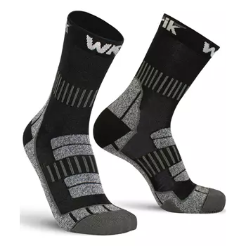 Worik Rock Merino socks with merino wool, Black