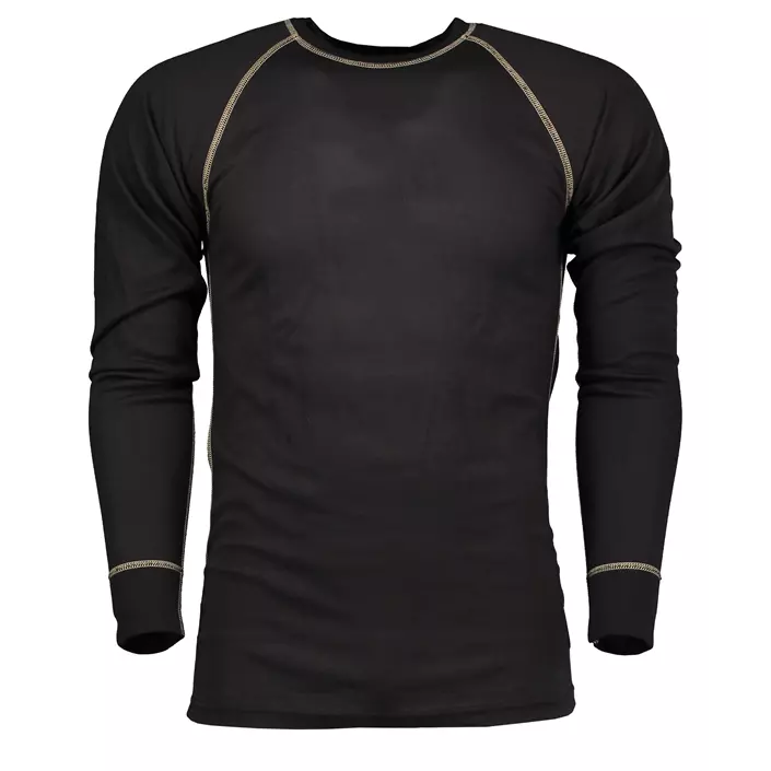 Ocean Thor Thermo underwear shirt, Black, large image number 0